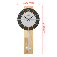 Kyvadlové hodiny Leonis B MPM 4281.70, 72cm